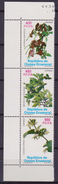 Guinea Ecuatorial Plantes Medicinales 3 V. Mnh Flowers - Geneeskrachtige Planten