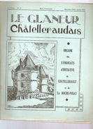 Châtellerault Le Glaneur Châtelleraudais Revue Trimestrielle N°31 Décembre 1944 Janvier 1945 - Poitou-Charentes