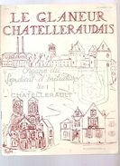 Châtellerault Le Glaneur Châtelleraudais Revue Trimestrielle N°1 Décembre 1964 - Poitou-Charentes