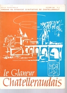 Châtellerault Le Glaneur Châtelleraudais Revue Trimestrielle N°4 Octobre 1965 - Poitou-Charentes