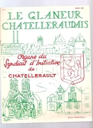 Châtellerault Le Glaneur Châtelleraudais Revue Trimestrielle N°2 Mars 1965 - Poitou-Charentes