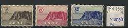 Norge  Yv. 151/153 Cap Nord *  Avec Charnière  Mit Falz  Cote 130 € - Unused Stamps