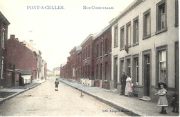 Pont-A-Celles. Rue Cossuvelle. - Pont-a-Celles