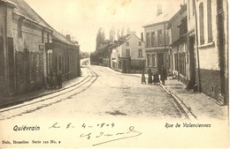 Quiévrain. Rue De Valenciennes. Animations. - Quiévrain