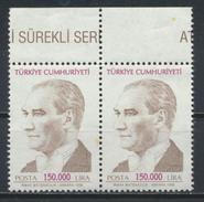 °°° TURCHIA TURKEY - Y&T N°2887 MNH - 1998 °°° - Oblitérés