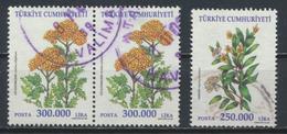 °°° TURCHIA TURKEY - Y&T N°2995/96 - 2001 °°° - Gebraucht