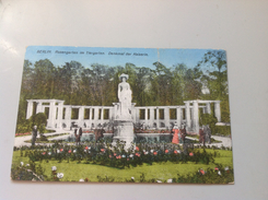 32 - BERLIN Rosengarten Im Tiergarten. Denkmal Der Kaiserin - 1916 Timbrée - Dierentuin