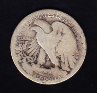 KM 142, Half Dollar, 1920 VG, Silver  (U29) - 1916-1947: Liberty Walking