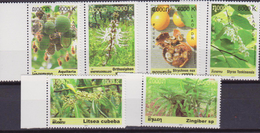 Laos MEDICINAL PLANTS 6 MNH - Geneeskrachtige Planten