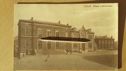 DOUR - Place Communale  1918 - Dour