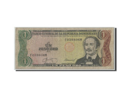 Billet, Dominican Republic, 1 Peso Oro, 1987, KM:126b, B - Dominicana
