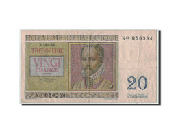 Billet, Belgique, 20 Francs, 1956, 1956-04-03, KM:132b, TB+ - 20 Franchi