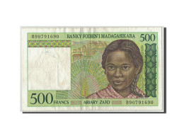 Delcampe - Billet, Madagascar, 500 Francs = 100 Ariary, Undated (1994), KM:75a, TB - Madagascar