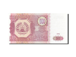 Billet, Tajikistan, 500 Rubles, 1994, 1994, KM:8a, NEUF - Tajikistan