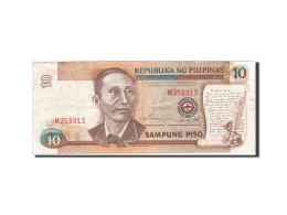 Billet, Philippines, 10 Piso, 1985-1991, Undated (1985-1994), KM:169e, TB - Filipinas