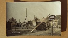 POELKAPELLE - Achtung Eisenbahn - Tram - Foto Carte - Rare - 1917 - Langemark-Poelkapelle