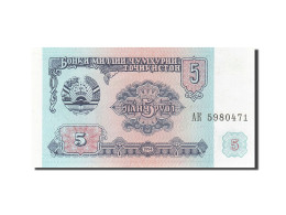 Billet, Tajikistan, 5 Rubles, 1994, 1994, KM:2a, NEUF - Tadschikistan