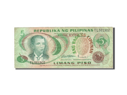 Billet, Philippines, 5 Piso, 1978, Undated, KM:160a, TB - Philippines