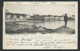 Sainte Maxime Vue Générale, Chemin De Fer Du Sudv De La France - Ligne Du Littoral ( Semble Inedite )    Obf06109 - Sainte-Maxime