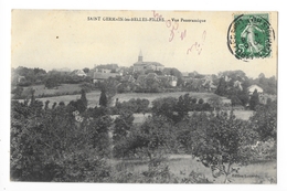 SAINT-GERMAIN-les-BELLES-FILLES   (cpa 87)  Vue Panoramique -    - L 1 - Saint Germain Les Belles