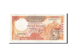 Billet, Sri Lanka, 100 Rupees, 1988, 1988-02-01, KM:95a, TB+ - Sri Lanka