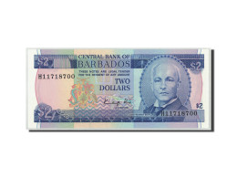 Billet, Barbados, 2 Dollars, Undated (1986), KM:36, NEUF - Barbades