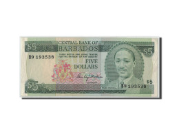 Billet, Barbados, 5 Dollars, Undated (1975), KM:32a, SUP - Barbades