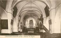 CHATEAU CHALON INTERIEUR DE L'EGLISE - Autres & Non Classés