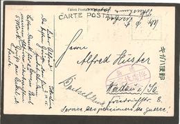 JAPAN-TOKUSCHIMO-P.O.W. KRIEGSGEFANGENE. Deutschland-CENSOR-ZENSUR 2.10.1915 - Cartas & Documentos