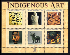 United Nations NY MNH 2004 Scott #862 Sheet Of 6 Indigenous Art - Unused Stamps