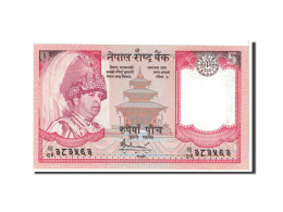 Billet, Népal, 5 Rupees, 2005, Undated, KM:53b, NEUF - Népal