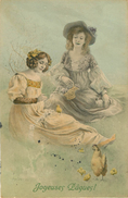 Illustrateurs - Illustrateur Printz - Femmes - Femme Avec Chapeau - Chapeaux - Viennoise - M.M. Vienne N° 356 - Pâques - Vienne