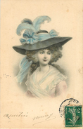 Illustrateurs - Illustrateur - Femmes - Femme Avec Chapeau - Chapeaux - Viennoise - M.M. Vienne N° 380 - Vienne