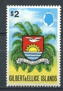 188 GILBERT Et ELLICE 1971/72 - Yvert 182 - Blason - Neuf ** (MNH) Sans Trace De Charniere - Gilbert- Und Ellice-Inseln (...-1979)