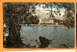 HA707, Rolle, Le Château Vu Du Lac Léman, 32, édit. Chapallaz, Circulée 1921 - Rolle