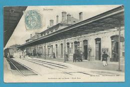 CPA - Chemin De Fer Train La Gare BELFORT 90 - Belfort - City