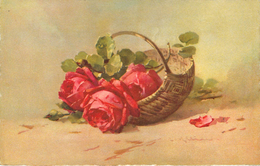 Illustrateurs - Illustrateur Catharina Klein - Fleurs - Roses - état - Klein, Catharina