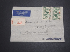 MAURITANIE - Env Recommandée Avec Contrôle Militaire Pour Yaoudé (Cameroun) - Mars 1944 - P21283 - Cartas & Documentos