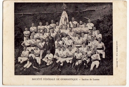 SOCIÉTÉ FÉDÉRALE DE GYMNASTIQUE - SECTION DE LUCENS - Broye-Vully - VAUD - Vedi Retro - Lucens