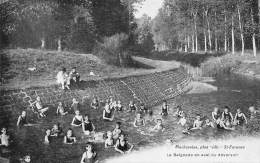 Saint Fargeau     89         Réservoir Du Bourdon.  La Baignade Des Enfants    (voir Scan) - Saint Fargeau