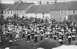 Saint Sauveur En Puisaye     89    Fête Du 21 Juin. Carte Photo . Gymnastique D'ensemble     (voir Scan) - Saint Sauveur En Puisaye