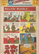 WORLD'S GREATEST COMICS THE OVERSEAS WEEKLY Du 23/04/1967 Beetle Bailey By Mort Walker - Autres & Non Classés