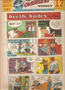 WORLD'S GREATEST COMICS THE OVERSEAS WEEKLY Du 21/05/1967 Beetle Bailey By Mort Walker - Otros & Sin Clasificación
