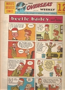 WORLD'S GREATEST COMICS THE OVERSEAS WEEKLY Du 04/06/1967 Beetle Bailey By Mort Walker - Other & Unclassified