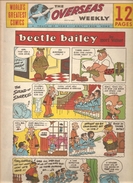 WORLD'S GREATEST COMICS THE OVERSEAS WEEKLY Du 09/07/1967 Beetle Bailey By Mort Walker - Other & Unclassified