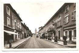 Delcampe - MEXIMIEUX    ( Ain )   VUE GENERALE    " RUE DE LYON " - Trévoux