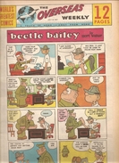 WORLD'S GREATEST COMICS THE OVERSEAS WEEKLY Du 30/07/1967 Beetle Bailey By Mort Walker - Otros & Sin Clasificación