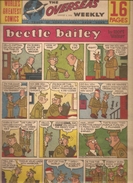 WORLD'S GREATEST COMICS THE OVERSEAS WEEKLY Du 03/08/1958 Beetle Bailey By Mort Walker - Otros & Sin Clasificación