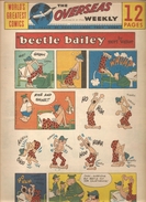WORLD'S GREATEST COMICS THE OVERSEAS WEEKLY Du 21/11/1965 Beetle Bailey By Mort Walker - Autres & Non Classés