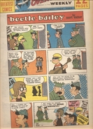 WORLD'S GREATEST COMICS THE OVERSEAS WEEKLY Du 06/02/1966 Beetle Bailey By Mort Walker - Autres & Non Classés